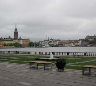 Blick auf Riddarholmen