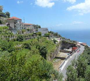 Während der Busfahrt nach Agerola