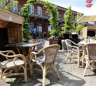 Terrassenplätze des Restaurants Kutterfischer