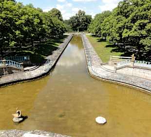 Blick vom Dach der Grotte
