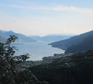 Peglio Blick zum See