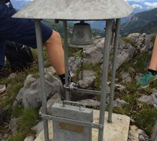 Ziel erreicht - oben auf der Madritsche