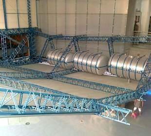 Ballasttanks innerhalb eines Zeppelins