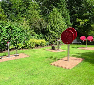 Trimmgeräte im Kurpark Bruchhausen-Vilsen