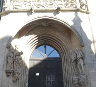 Hauptportal der Kirche St. Moriz