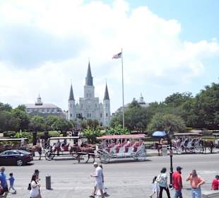 St. Louis Cathedral mit Jackson Square