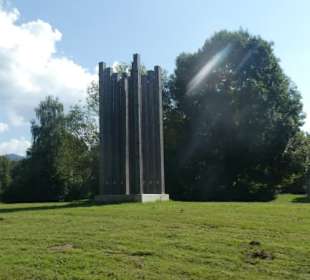 Unterwegs im Kurpark von Bad Kötzting