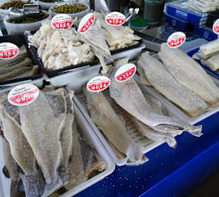 Impressionen vom Obst- und Gemüsemarkt in Figueres