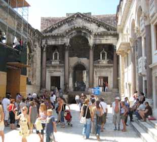Split, das Peristyl
