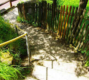 Die Burg Bärnfels und seine Umgebung