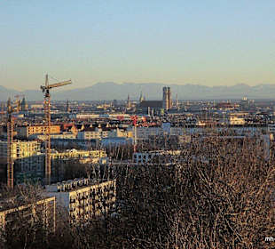 Blick zur Innenstadt mit Frauenkirche