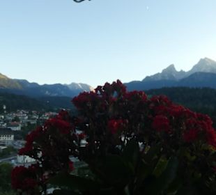Aussicht von der Terrasse Restaurant Akropolis