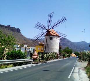 Windmühle in Puerto de Mogán