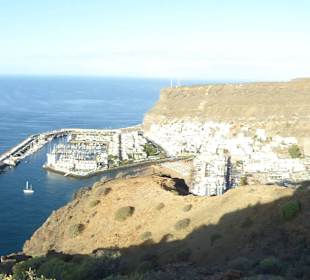 Panoramablick auf Mogan