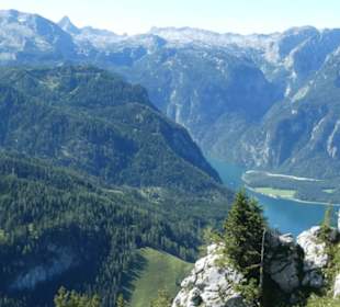 Unten im Tal der Königssee (Blick vom Jenner)
