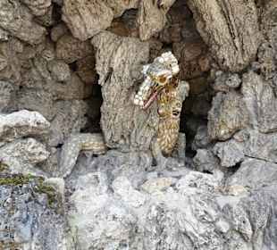 In der Grotte des Rokoko-Hofgartens Veitshöchheim