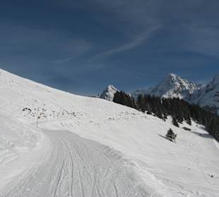 Path to Wengen from Kleine Scheidegg