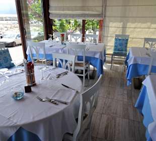 Gasträume im Il Pescatore