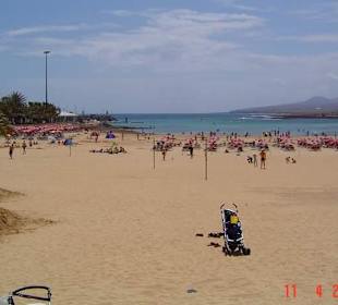 Der Strand in Caleta de Fuste