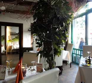 Blick in die Gasträume des Restaurants