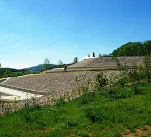 Rückblick zur Pyramide 