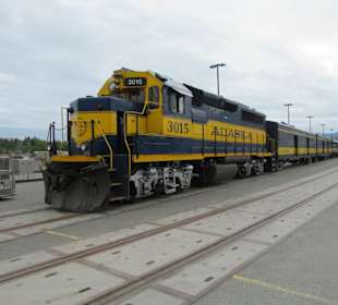 Der Zug wird bereitgestellt