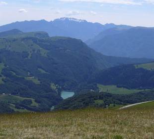 Aussicht vom Monte Baldo - ein Ausflug wert