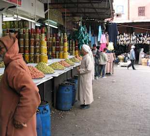 In der Medina von Marrakesch