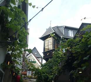 In der Drosselgasse in Rüdesheim