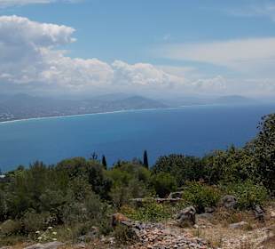 Вид с холма Аланийской крепости