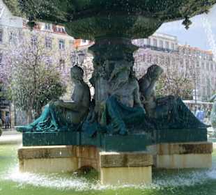 Fontanna na Placu de Don Pedro IV - Rossio