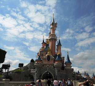 Disneyschloss im Park