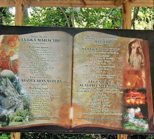 Infotafel am Eingang