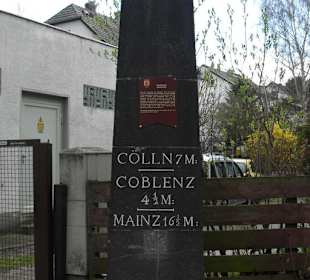 Preußischer Meilenstein in Sinzig