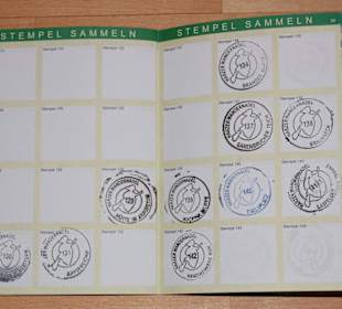 Stempelpass mit Stempel