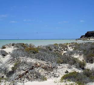 Playa Barca bei Flut