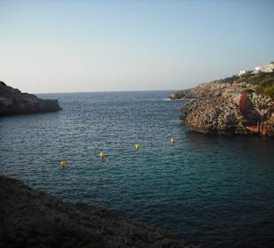 Schöne Aussicht auf das Meer Cala Egos