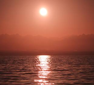 Die Sonne geht unter !