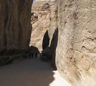 Spacer po Mieście Wykutym w Skale - Petra