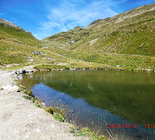 Kleine Seen am Zwischenziel