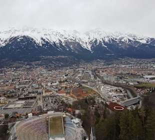 Olympiaschanze Bergisel Aussicht