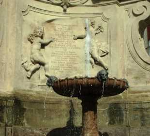 Brunnen bei Dreifaltigkeitssäule