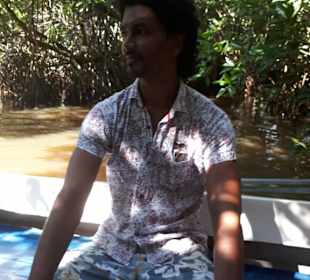 Bootsfahrt mit Gayan