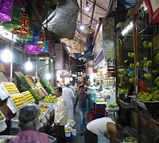 Im Frischmarkt, es gab alles frisch