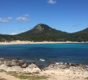 Playa d'Agulla - die größte Bucht in Cala Ratjada