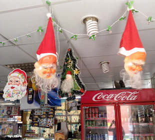 In einem Shop und das im April