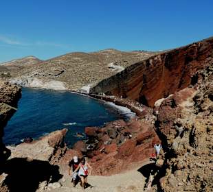 Santorini - Red beach