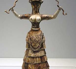 Schlangengöttin aus Knossos
