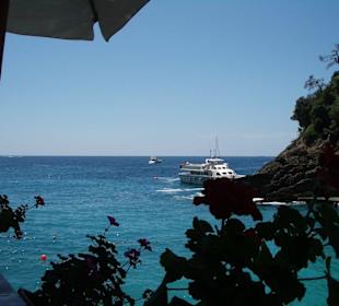 Blick vom Restaurant aus