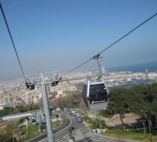 Fahrt mit der Teleferic